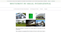 Desktop Screenshot of mouvementdugraal.net